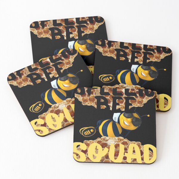 Item preview, Spelling Bee Team - Cute Cartoon Bee Squad Kids T-Shirt designed and sold by kndzxf.