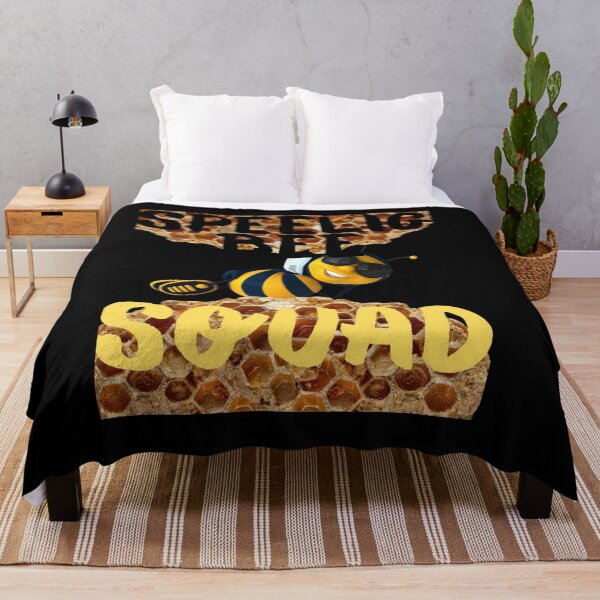 Item preview, Spelling Bee Team - Cute Cartoon Bee Squad Kids T-Shirt designed and sold by kndzxf.