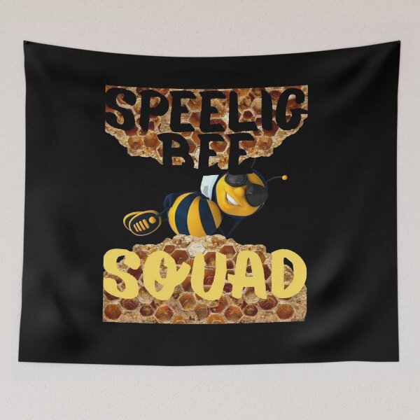 Item preview, Spelling Bee Team - Cute Cartoon Bee Squad Kids T-Shirt designed and sold by kndzxf.
