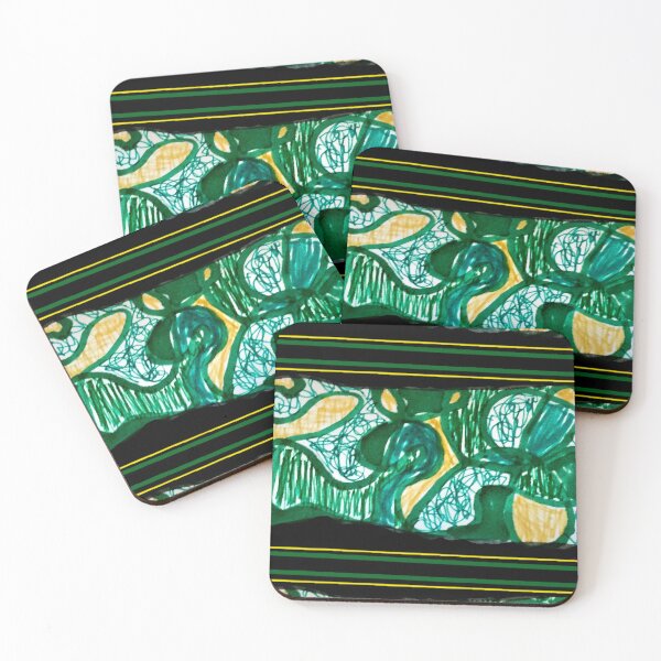 Item preview, Green Doodle Two  designed and sold by DancingCreek.