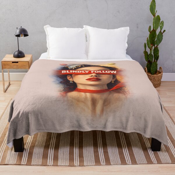 Item preview, Blindly Follow. Blindfolded woman designed and sold by Natart1004.