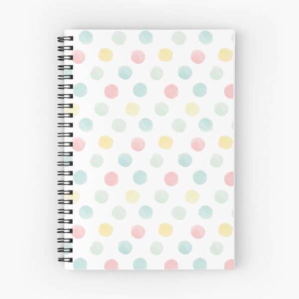Item preview, Pastel Watercolor Polka Dots Pattern designed and sold by EvaKeyArt.