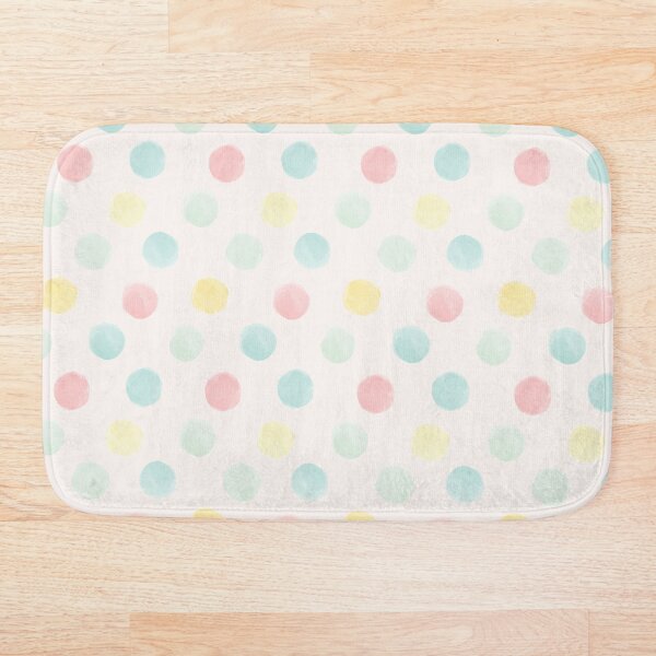 Item preview, Pastel Watercolor Polka Dots Pattern designed and sold by EvaKeyArt.