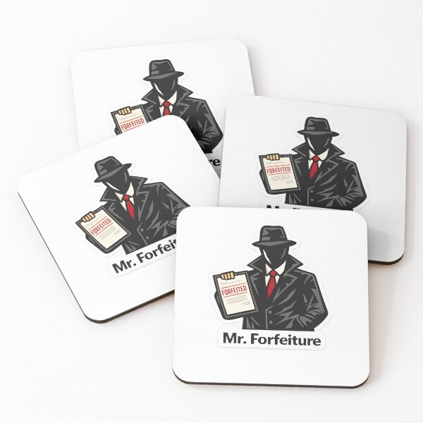 Item preview, Mr. Forfeiture – Auditor Inside Joke Sticker designed and sold by Signal Press.