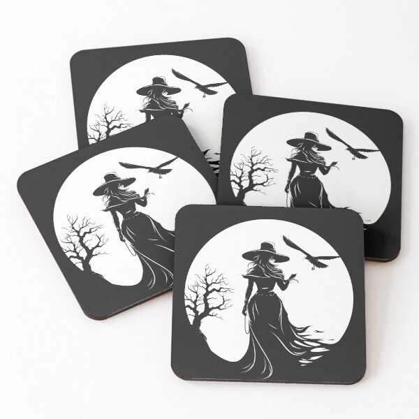 Item preview, Witch of the Mysterious Forest designed and sold by PrintsGoFunky.