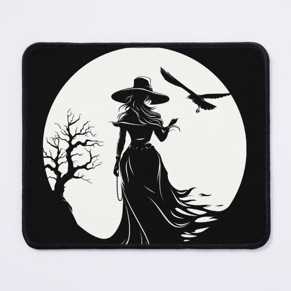 Item preview, Witch of the Mysterious Forest designed and sold by PrintsGoFunky.