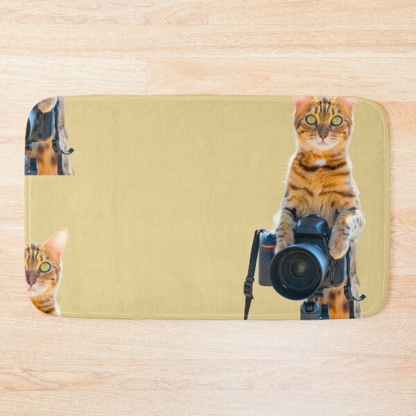Item preview, Professional Photographer Cat - Funny Feline with Camera designed and sold by Great Sun.