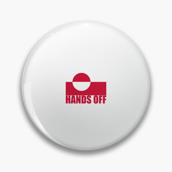 Item preview, Flag Of Greenland - hands off designed and sold by Inspirationmotivation.