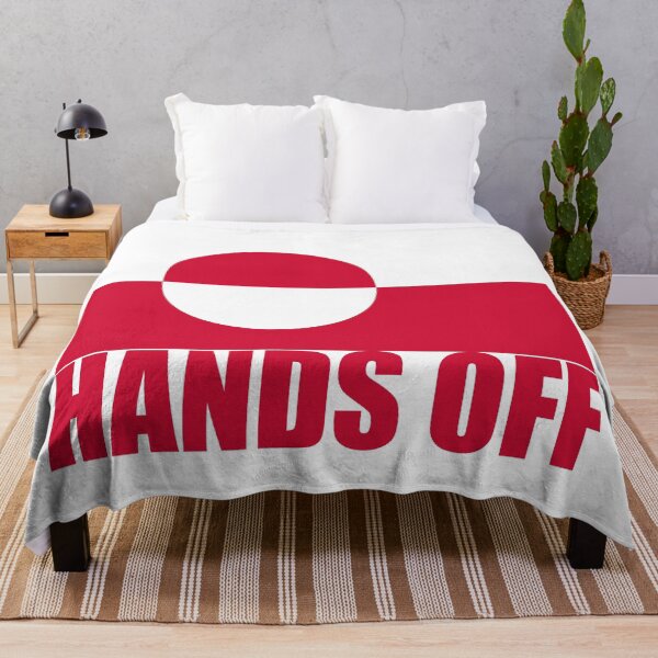 Item preview, Flag Of Greenland - hands off designed and sold by Inspirationmotivation.