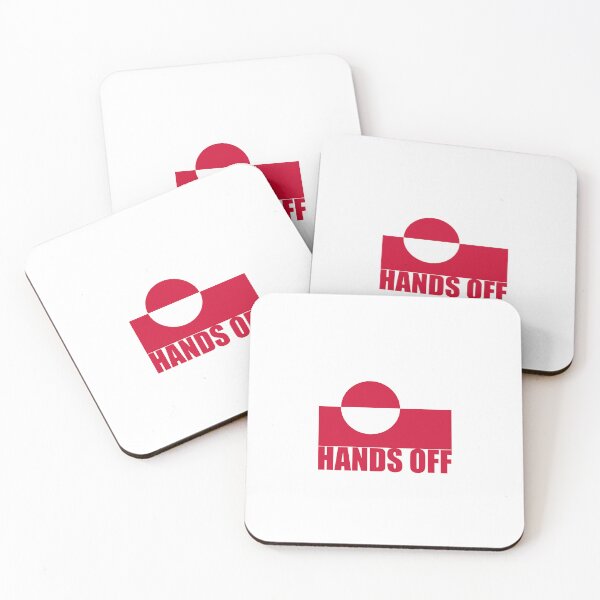 Item preview, Flag Of Greenland - hands off designed and sold by Inspirationmotivation.