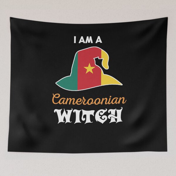 Item preview, Witch Halloween Cameroonian Flag designed and sold by countryflags.
