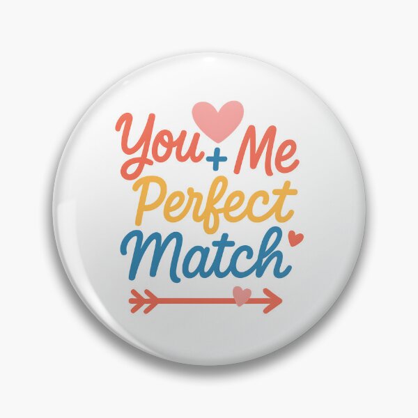 Item preview, You + Me = Perfect Match – Romantic Valentine Couple Quote designed and sold by SVALANART.