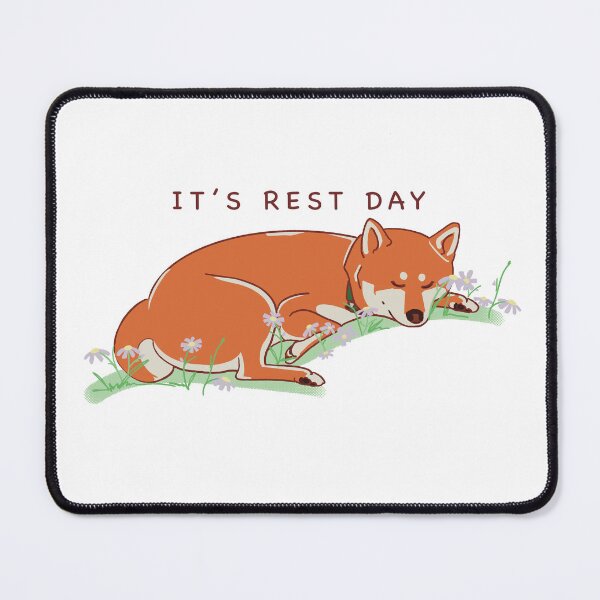 Item preview, Shiba inu resting designed and sold by KASARO.