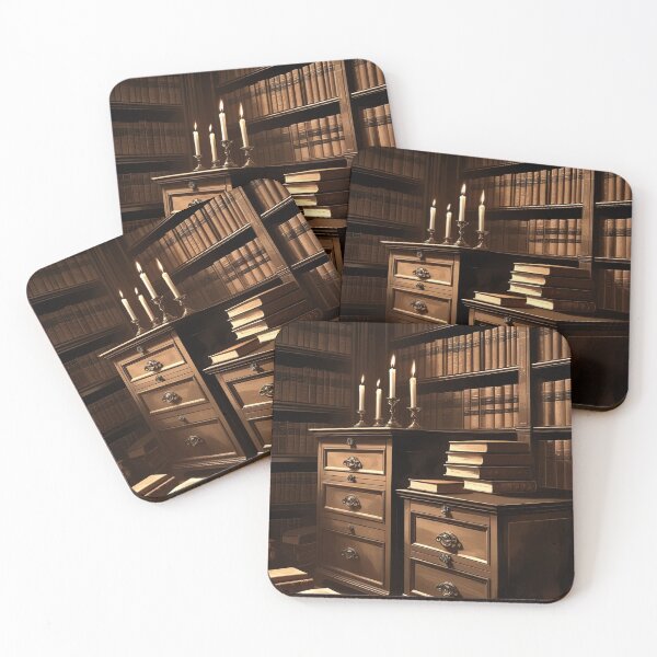 Item preview, Dark Academia Library Card Catalog Notebook & Art designed and sold by semenol.