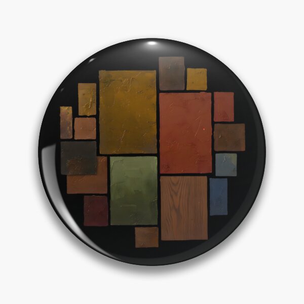 Item preview, Modern Abstract Geometric Wall Art – Bold Color Block Composition designed and sold by Psycho-Crazy.