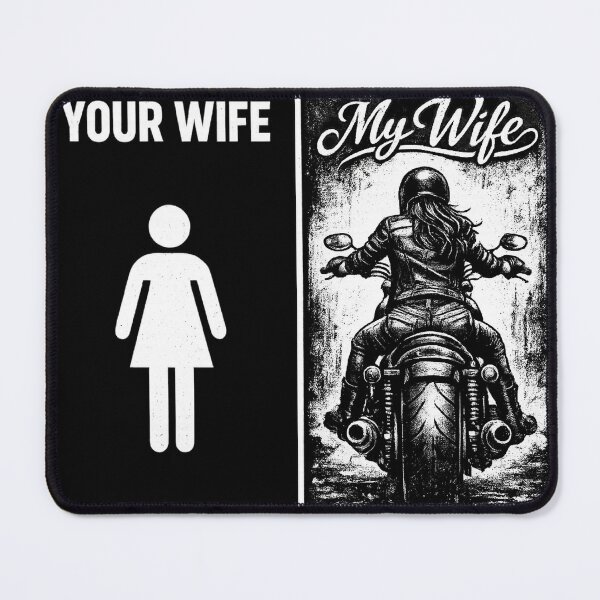 Item preview, Your Wife My Wife Biker - cool design designed and sold by FamaPod.