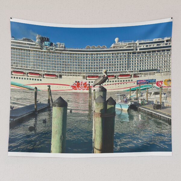 Item preview, Brown Pelican Giant Cruise Ship Port Canaveral Florida  designed and sold by Easley-Does-It.