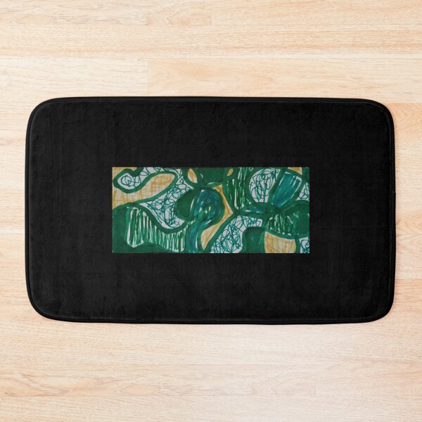 Item preview, Green Doodle Four designed and sold by DancingCreek.