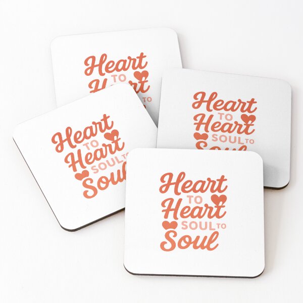 Item preview, Heart to Heart Soul to Soul – Deep Love Valentine Design designed and sold by SVALANART.