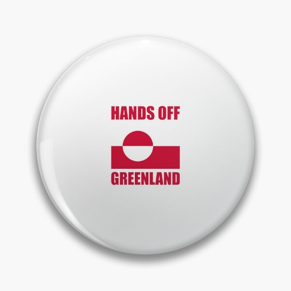 Item preview, Hands off Greenland  Flag  designed and sold by Inspirationmotivation.