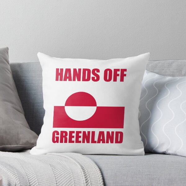 Item preview, Hands off Greenland  Flag  designed and sold by Inspirationmotivation.