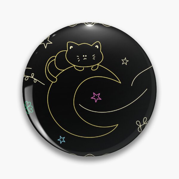 Item preview, Lonely Meow on The Moon designed and sold by Chercheryellow.
