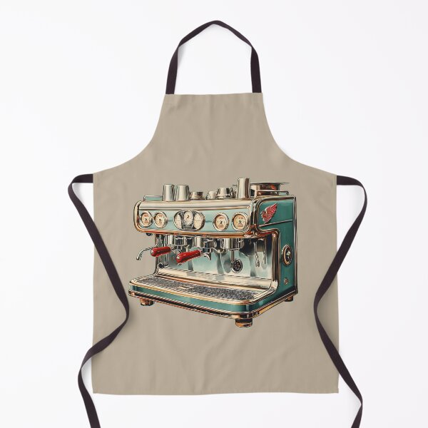 Item preview, Vintage Espresso Machine – Classic Coffee Lover Art designed and sold by ys96.