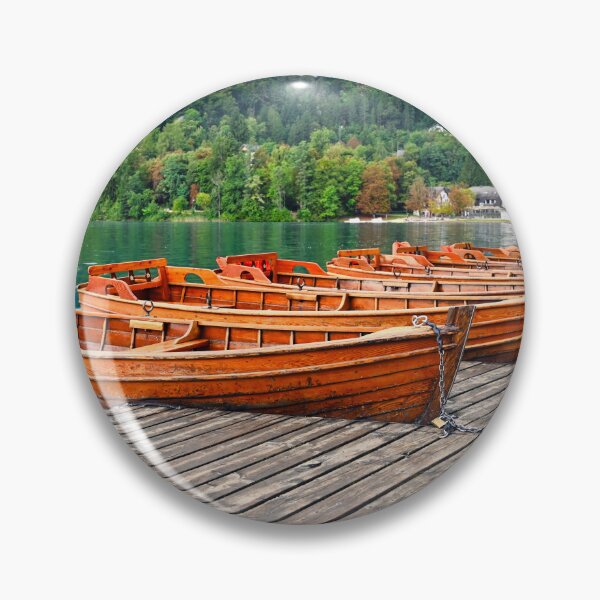 Item preview, Wooden boats, Lake Bled,summer season designed and sold by goceris.
