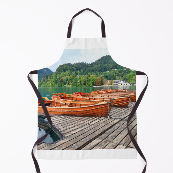 Item preview, Wooden boats, Lake Bled,summer season designed and sold by goceris.