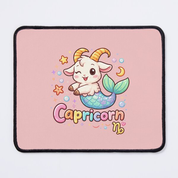 Item preview, Zodiac Sign - Capricorn Cute Pastel Design designed and sold by Doodle Deluxe Co..