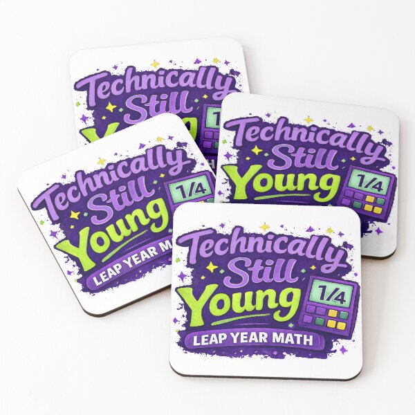 Item preview, Technically Still Young - Leap Year Math Calculator designed and sold by Leap29 Designs.