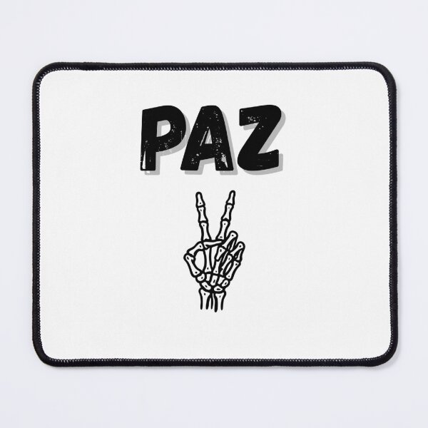 Item preview, PAZ 2026: Paz, Amor y Rock’n’Roll Óseo PAZ Skeleton Peace – Mano de Huesos por la Paz y Buenas Vibras designed and sold by Like it.