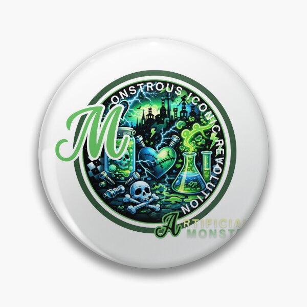 Item preview, Artificial Monster – Electric Gothic Aesthetic Version 2 designed and sold by Akalternativ.