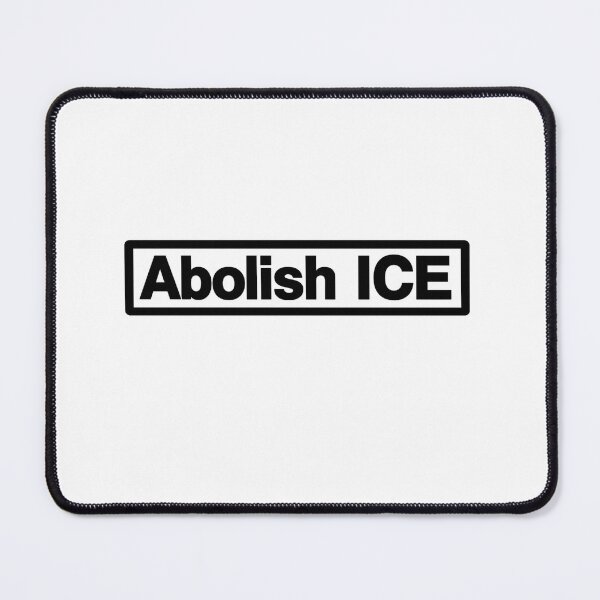 Item preview, Abolish ICE Bold Protest Typography Design designed and sold by ArtVoyageShop.