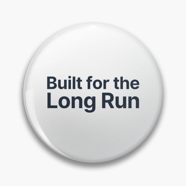 Item preview, Built for the Long Run Minimalist Typography Design designed and sold by cybercanvasmuse.