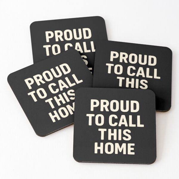 Item preview, Proud To Call This Home – Australian Pride Quote Design designed and sold by SVALANART.