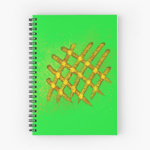 Item preview, Golden Hashtag Dust Cloud – Luxe Minimalist Glow Art designed and sold by SolutionsArt.