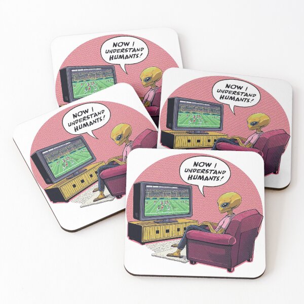 Item preview, Alien Watching the World Cup designed and sold by Yumec.