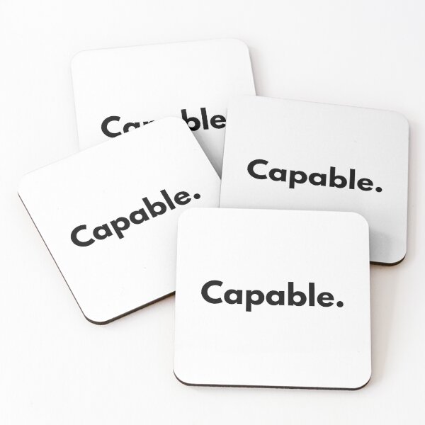 Item preview, Capable Strong Motivational designed and sold by Noah V's Merch.