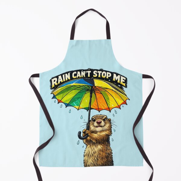 Item preview, Otter with an umbrella. Rain can't stop me designed and sold by Natart1004.