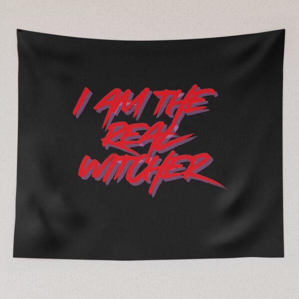 Item preview, I am the real witcher designed and sold by absurdiculous.