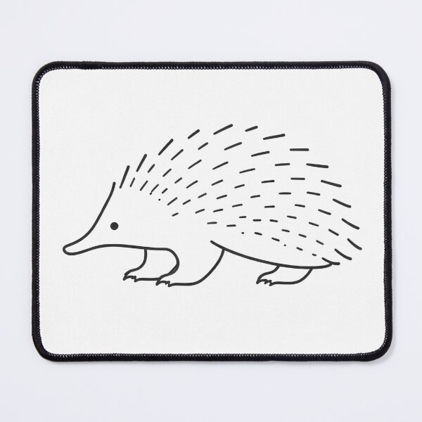 Item preview, Australia Echidna – Minimal Line Art Wildlife Design designed and sold by SVALANART.