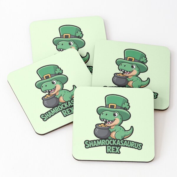 Item preview, Funny St. Patrick's Day T-Rex Shamrockasaurus Rex designed and sold by Mr-wow.