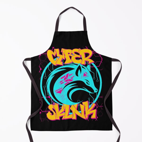 Item preview, Cyberpunk Skunk Neon Digital Art designed and sold by ChathuStrokes.