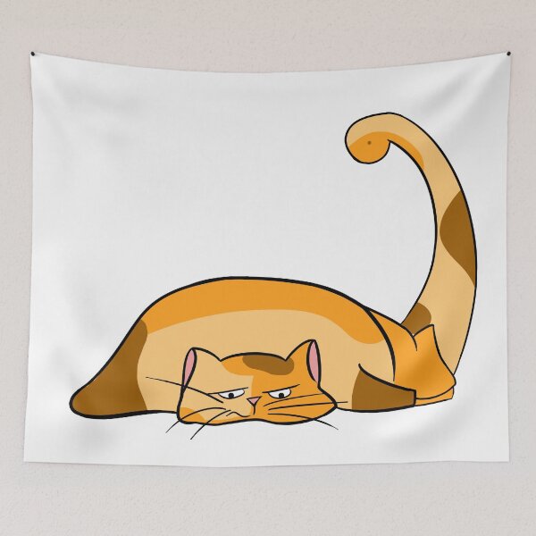 Item preview, Flat Mood Cat designed and sold by ShkarpetkaArt.