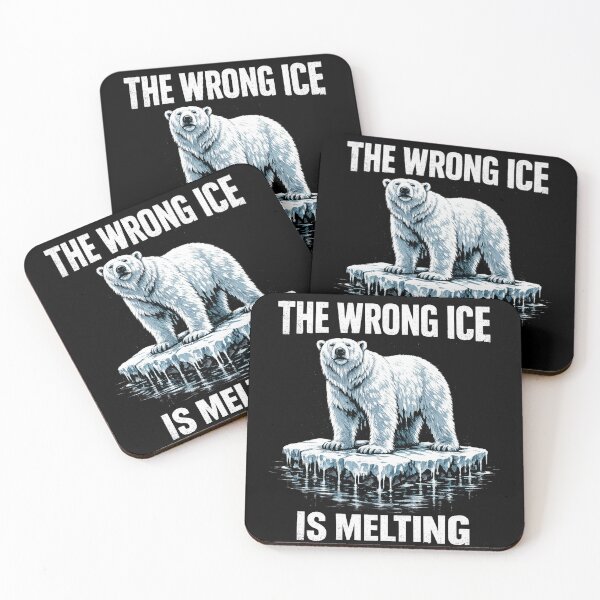 Item preview, The Wrong Ice Is Melting - Polar Bear Climate Change Art designed and sold by FamaPod.