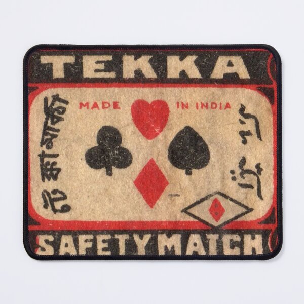 Item preview, Vintage Indian Matchbox Label Design – Tekka Matches designed and sold by Glitterblix.