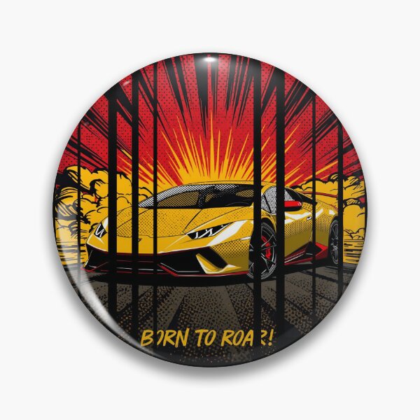Artikelvorschau, Lamborghin Huracá EVO, Comic-Energie der 60er Jahre, Born to Roar 6 entworfen und verkauft von Neon G.
