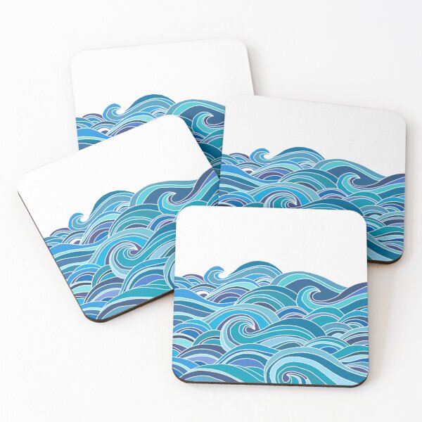 Item preview, Blue Wave designed and sold by niloofargifts.