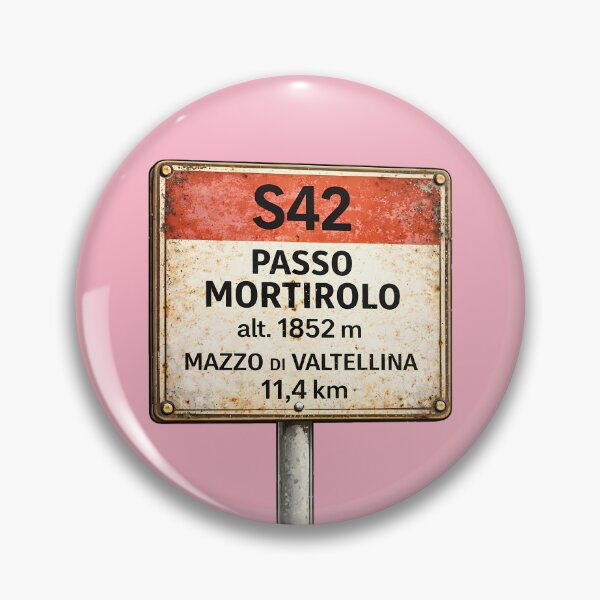 Item preview, Copy of Passo Pordoi sign (2239 m) – Veneto Strade | Comic Alpine Pass designed and sold by malero-design.